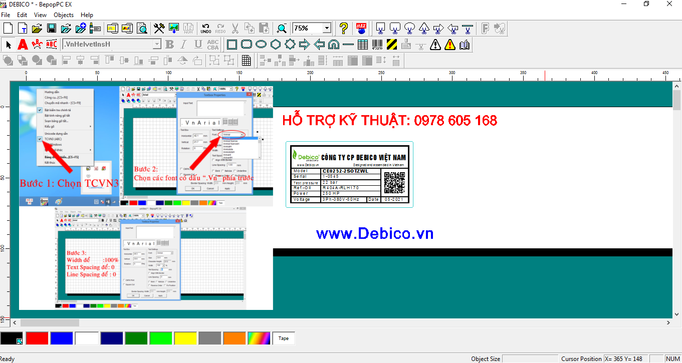 Hướng dẫn gõ Tiếng Việt trên phần mềm Bepop